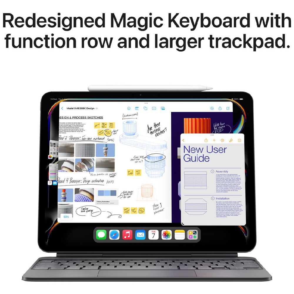 Apple iPadPro (M4)13インチ Wi-Fi 256GB シルバー Buy 13-inch iPad Pro Wi‑Fi 256GB with standard glass