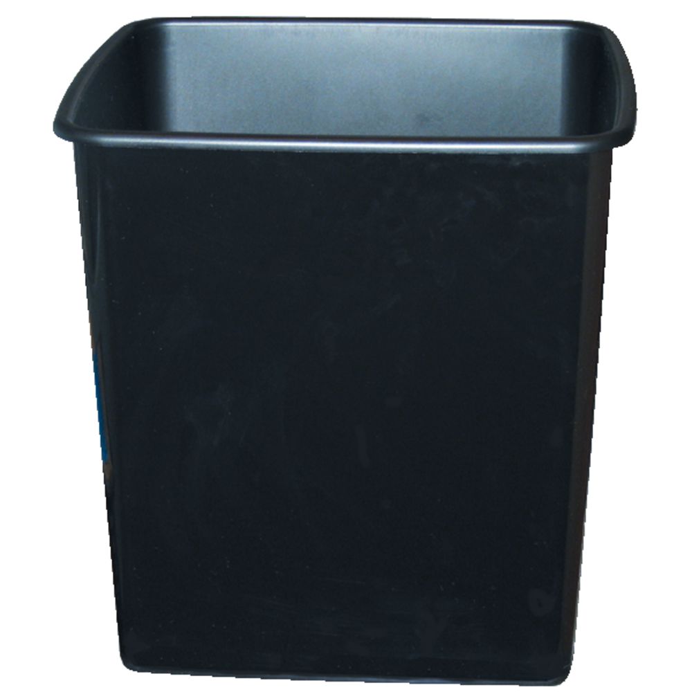 Italplast Fire Retardant Waste Bin 15L Black