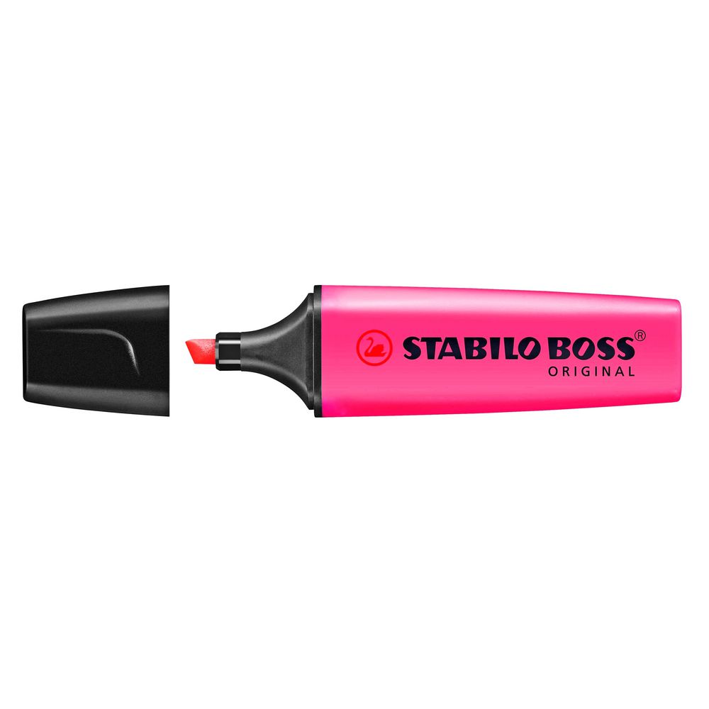Stabilo Boss Highlighter Red
