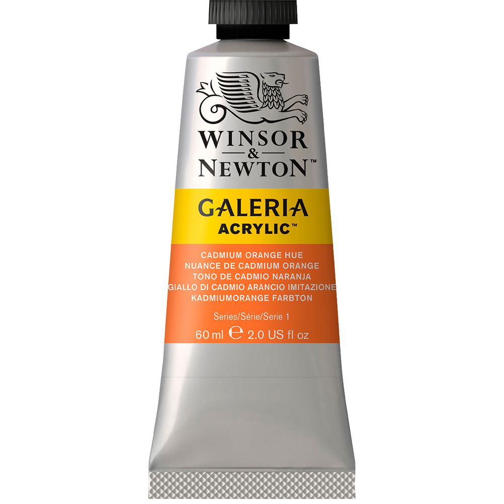 Winsor & Newton Galeria Acrylic Cadmium Orange Hue 60mL