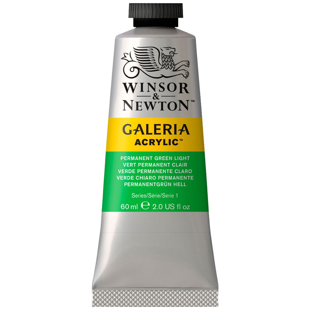 Winsor & Newton Galeria Acrylic Permanent Green Light 60mL