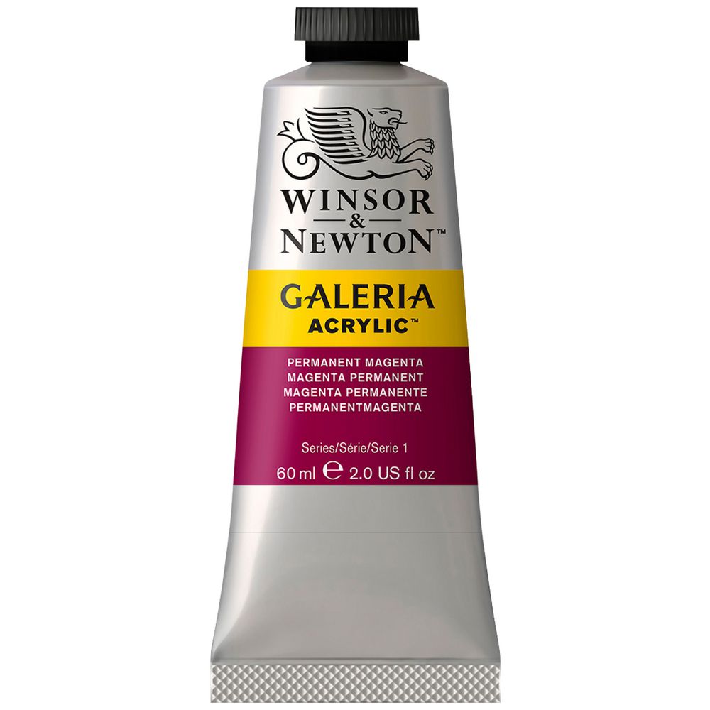 Winsor & Newton Galeria Acrylic Permanent Magenta 60mL