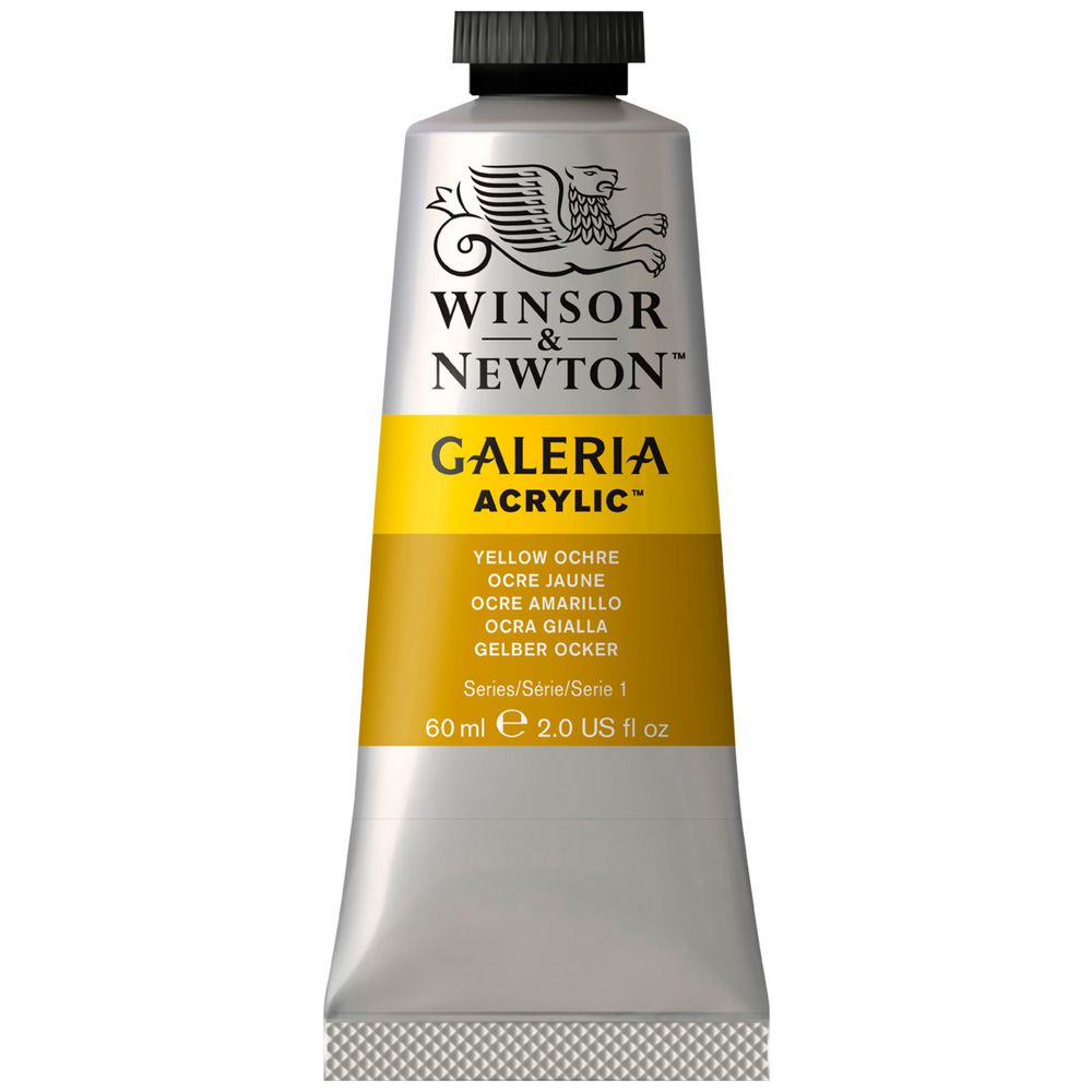 Winsor & Newton Galeria Acrylic Yellow Ochre 60mL