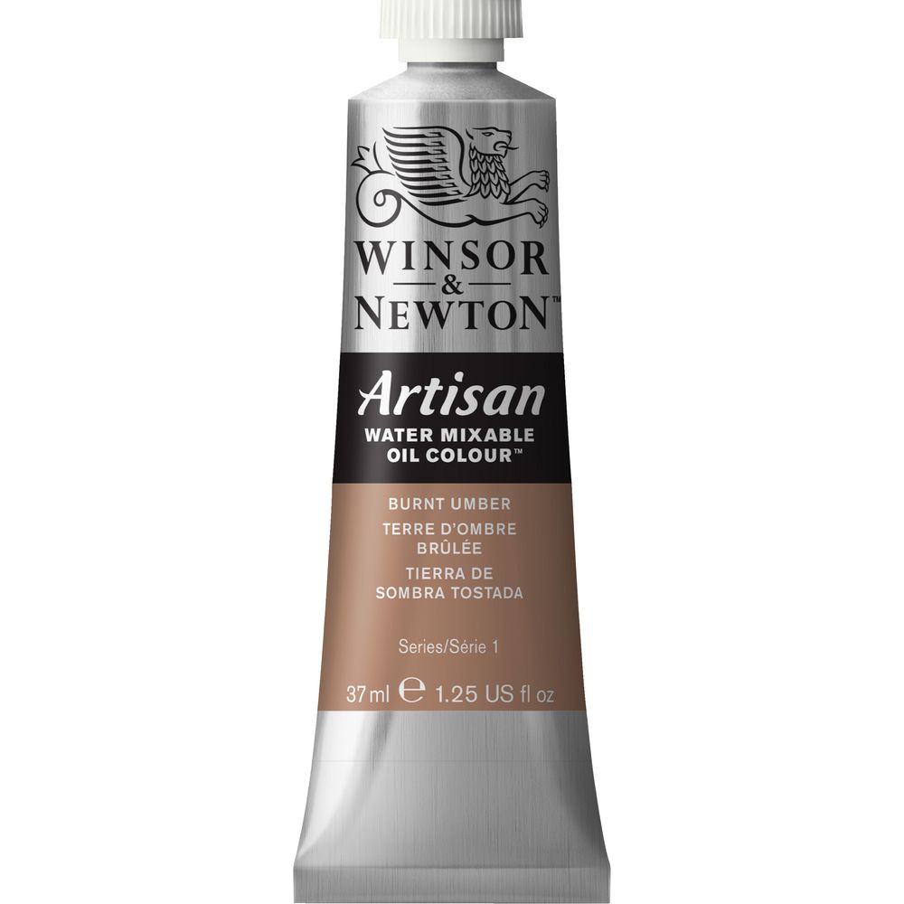 Winsor & Newton Oil Colour 37mL Burnt Umber S1