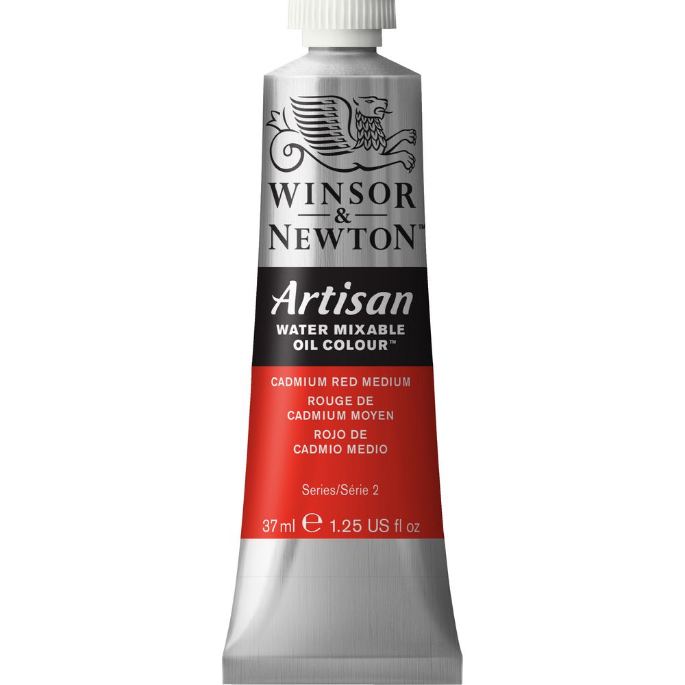 Winsor & Newton Oil Colour 37mL Cadmium Red Medium S2