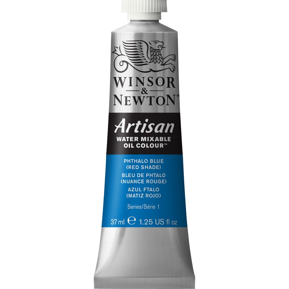 Winsor & Newton Oil Colour 37mL Phthalo Blue (Red) S1