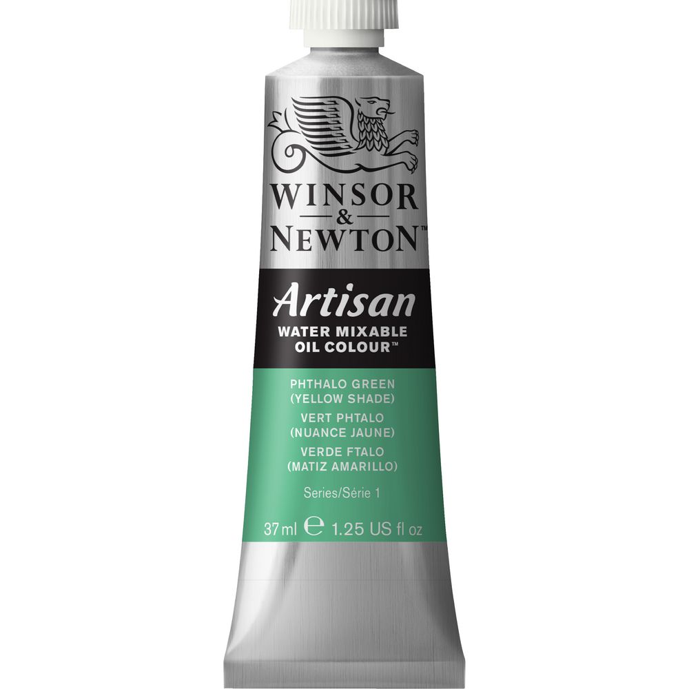 Winsor & Newton Oil Colour 37mL Phthalo Green (Yellow) S1