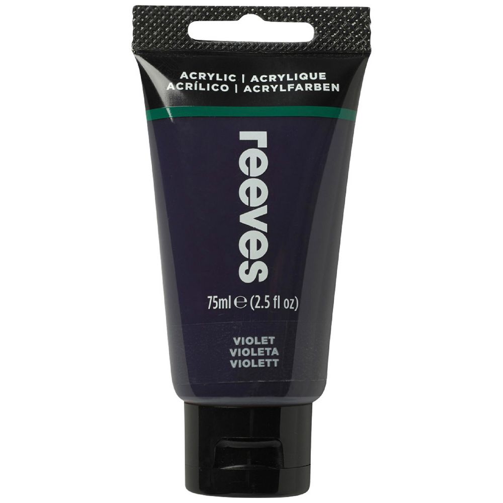 Reeves Artist Acrylic Paint 75mL Violet