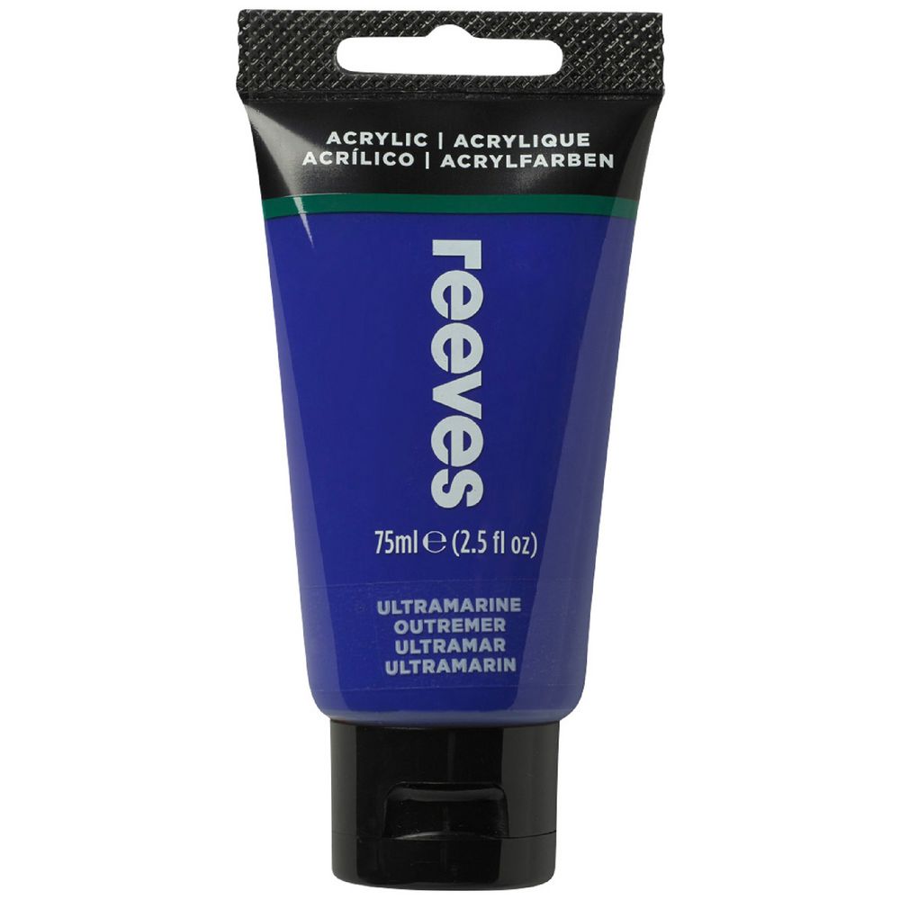 Reeves Artist Acrylic Paint 75mL Ultramarine