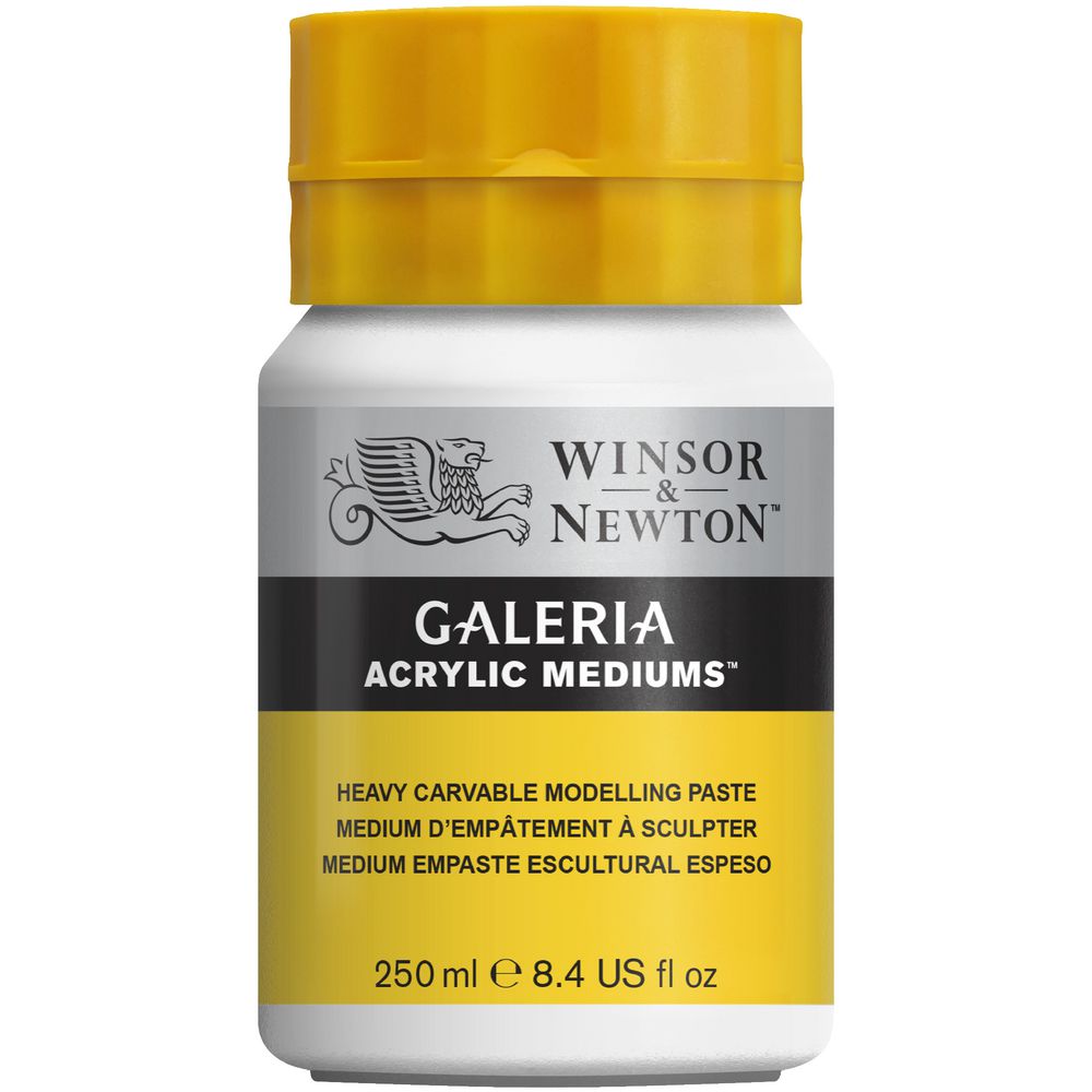 Winsor & Newton Galeria Heavy Carvable Modelling Paste 250mL