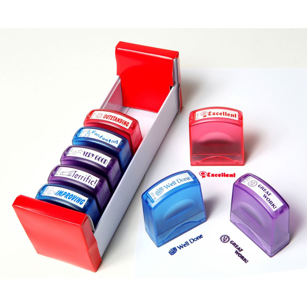Deskmate Bungi Teachers Merit Stamps 8 Pack