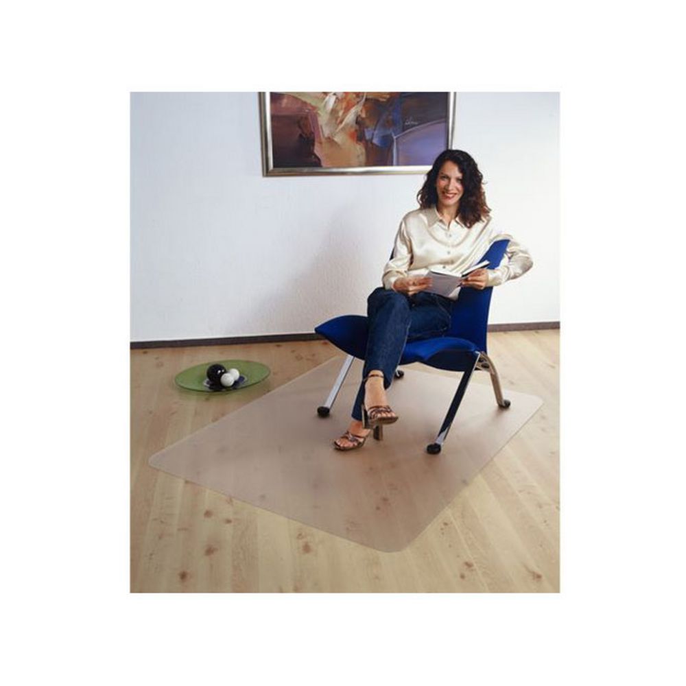 Floortex Poly Carb Hardfloor Keyshape 900x1200 Chair Mat