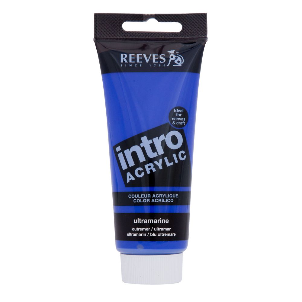 Reeves Acrylic Paint 100mL Ultramarine