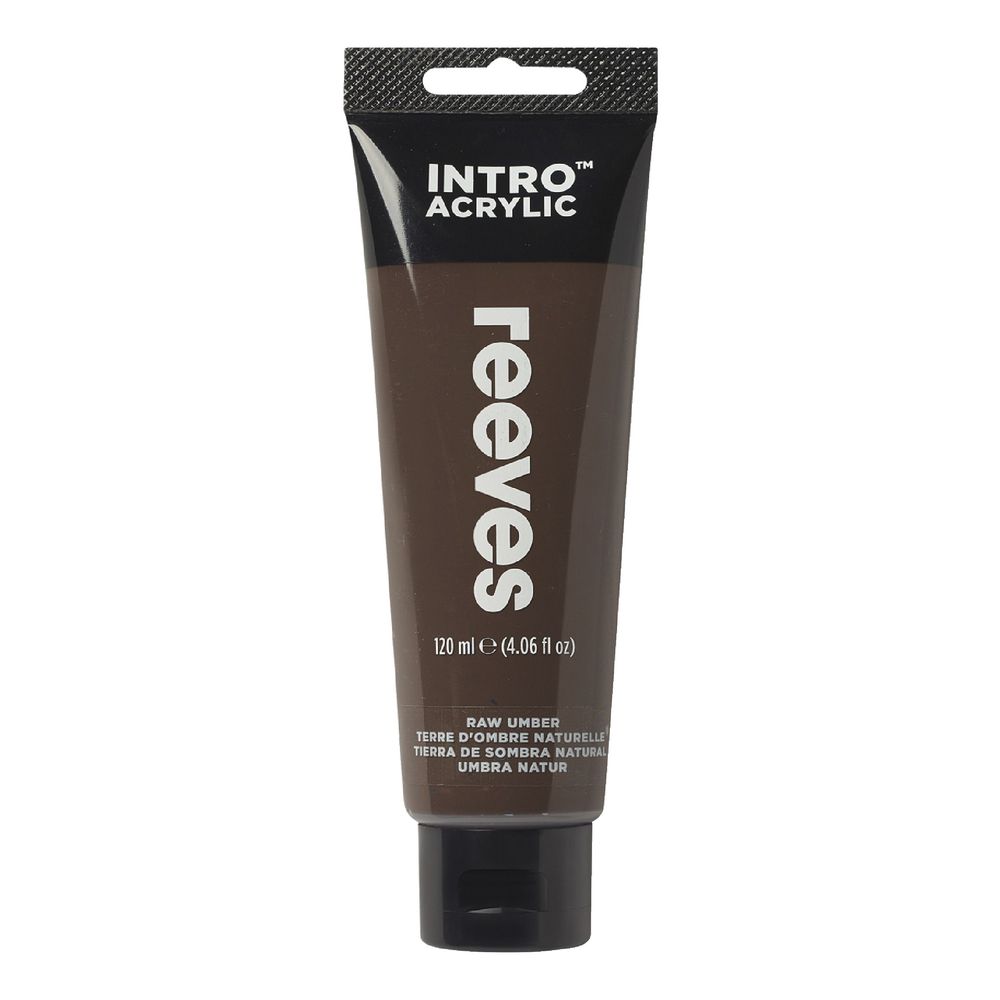 Reeves Acrylic Paint 100mL Raw Umber