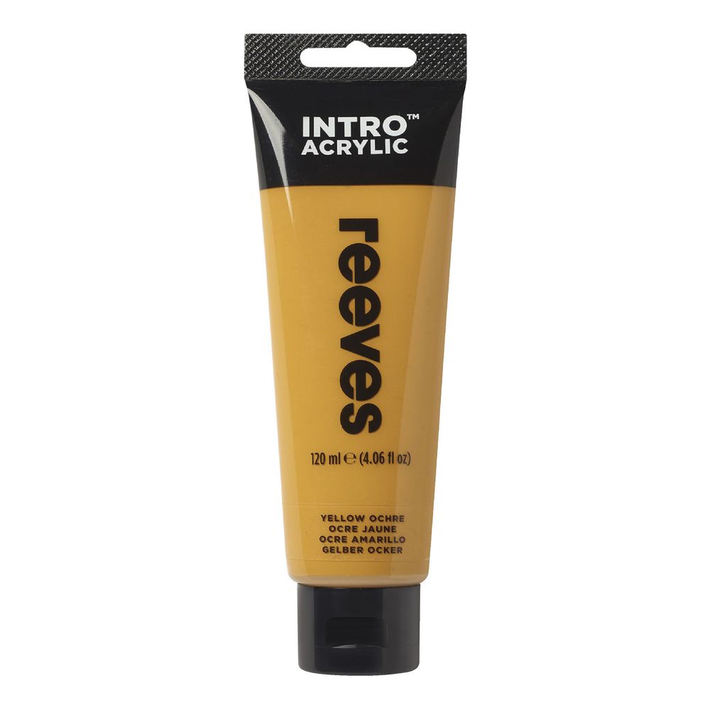 Reeves Acrylic Paint 120mL Yellow Ochre