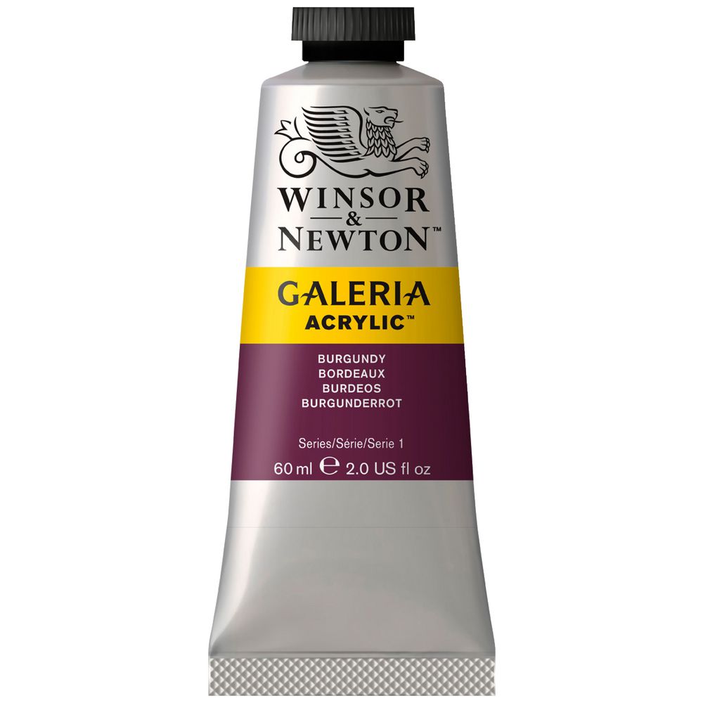Winsor & Newton Galeria Acrylic Burgandy 60mL