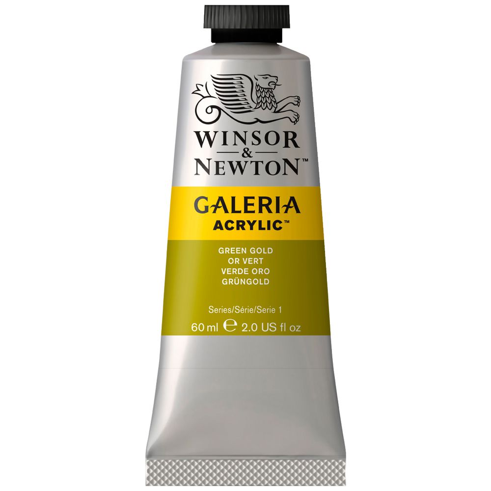 Winsor & Newton Acrylic Green Gold 60mL