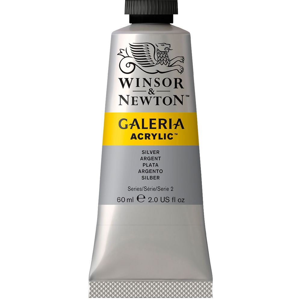 Winsor & Newton Acrylic Silver 60mL