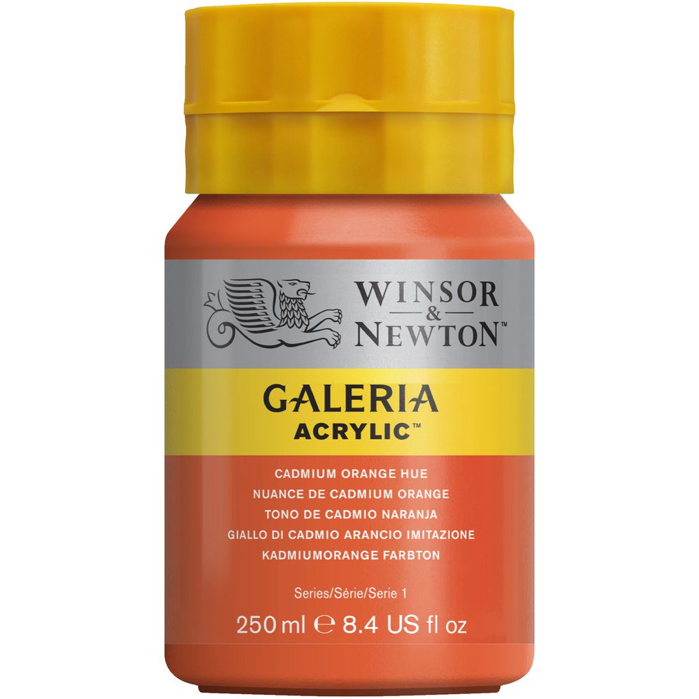 Winsor & Newton Galeria Acrylic Paint 250mL Cadmium Orange