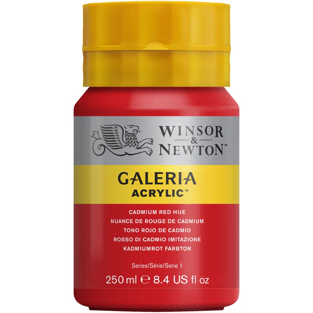 Winsor & Newton Galeria Acrylic Paint 250mL Cadmium Red Hue
