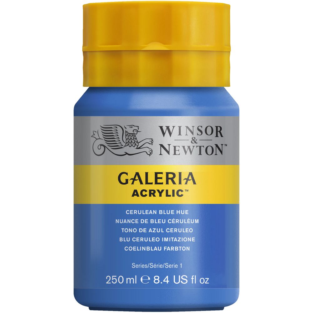 Winsor & Newton Galeria Acrylic Paint 250mL Cerulean Blue Hue