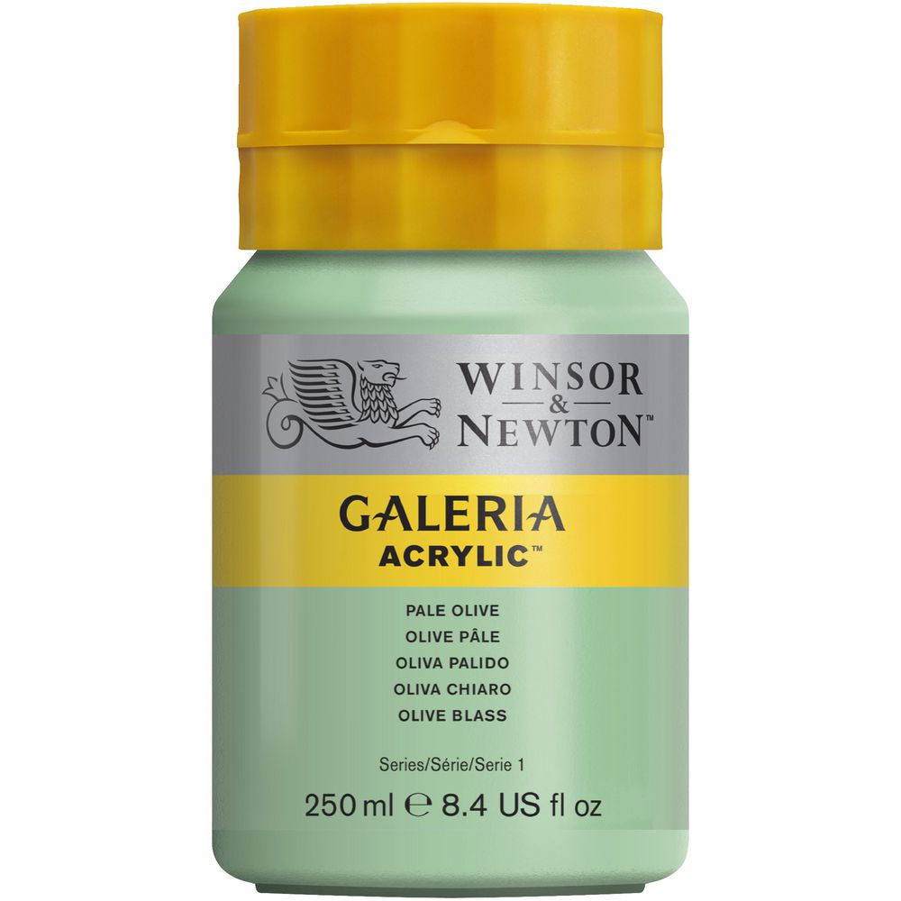 Winsor & Newton Galeria Acrylic Paint 250mL Pale Olive