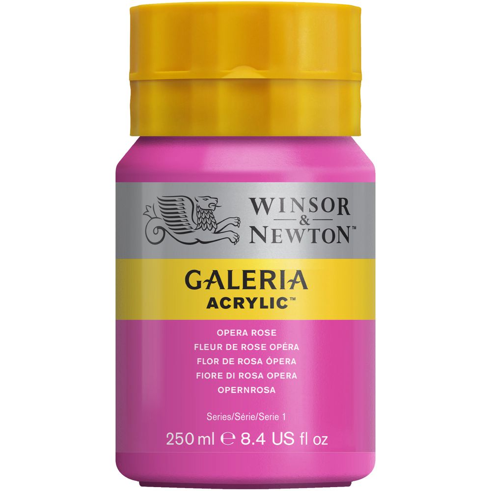 Winsor & Newton Galeria Acrylic Paint 250mL Opera Rose
