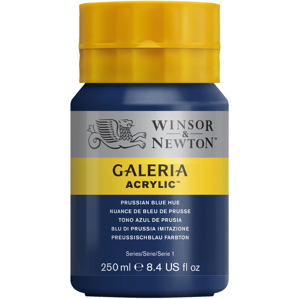 Winsor & Newton Galeria Acrylic Paint 250mL Prussian Blue Hue