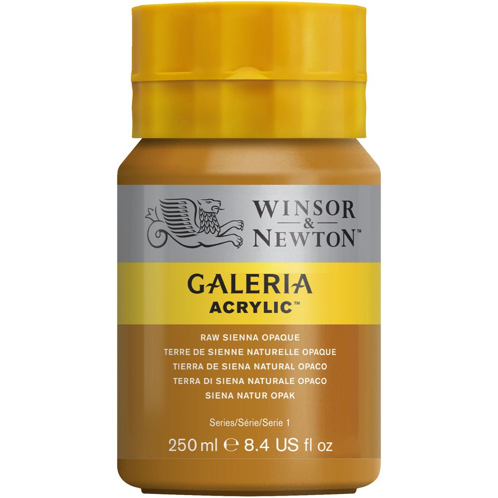 Winsor & Newton Acrylic Paint 250mL Raw Sienna Opaque