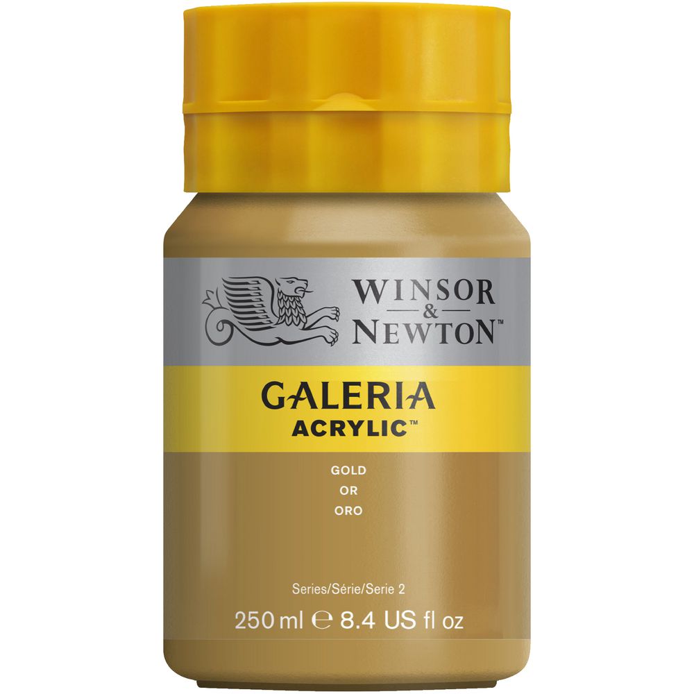 Winsor & Newton Galeria Acrylic Paint 250mL Gold