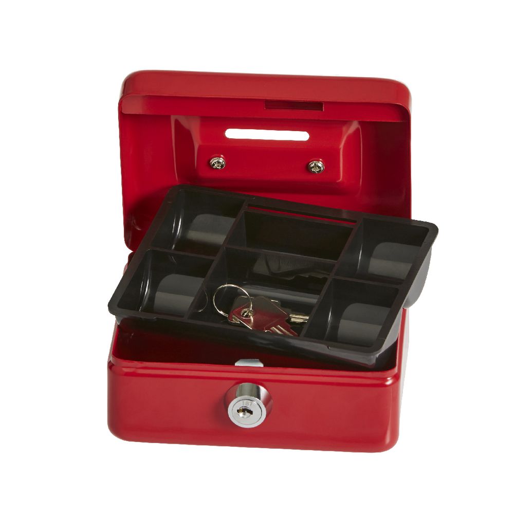 Mini Cash Money Box Red