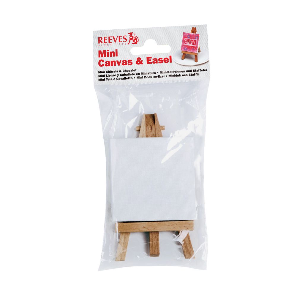 Reeves Miniature Easel and Canvas