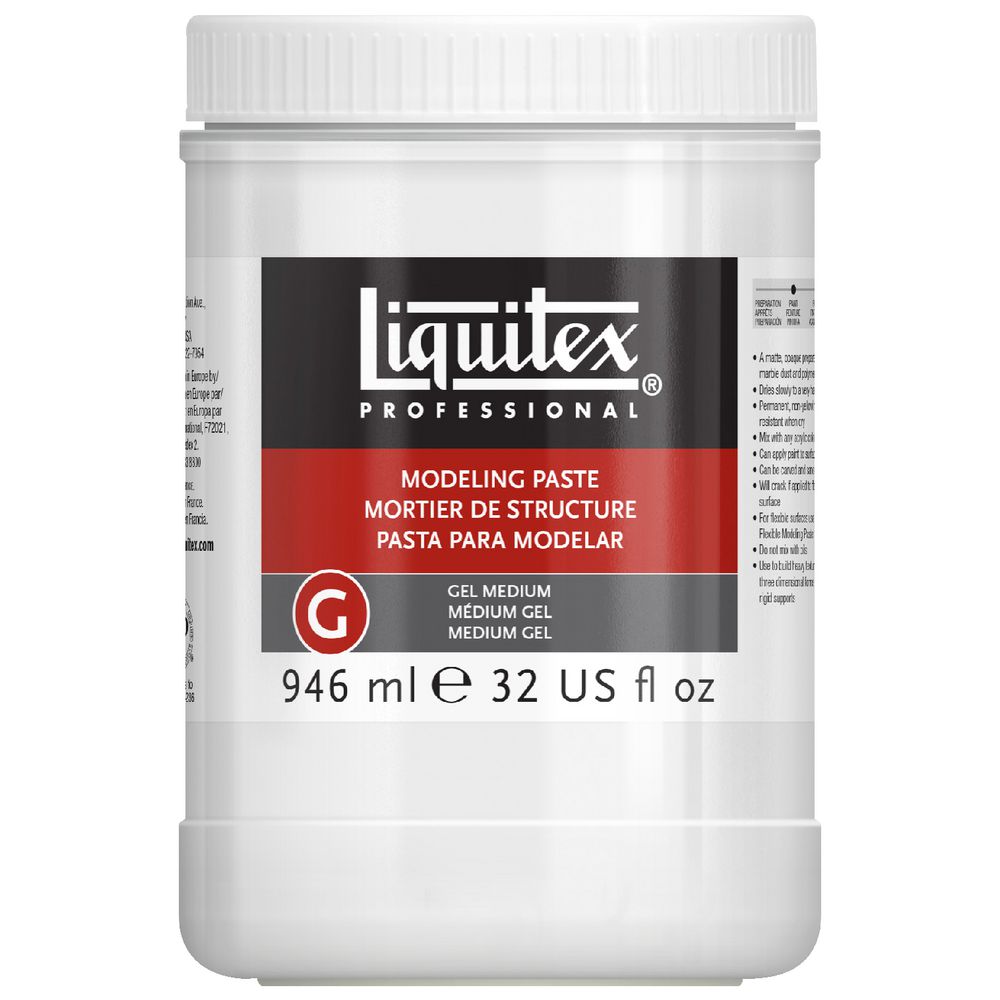 Liquitex Modelling Paste Gel Medium 946mL