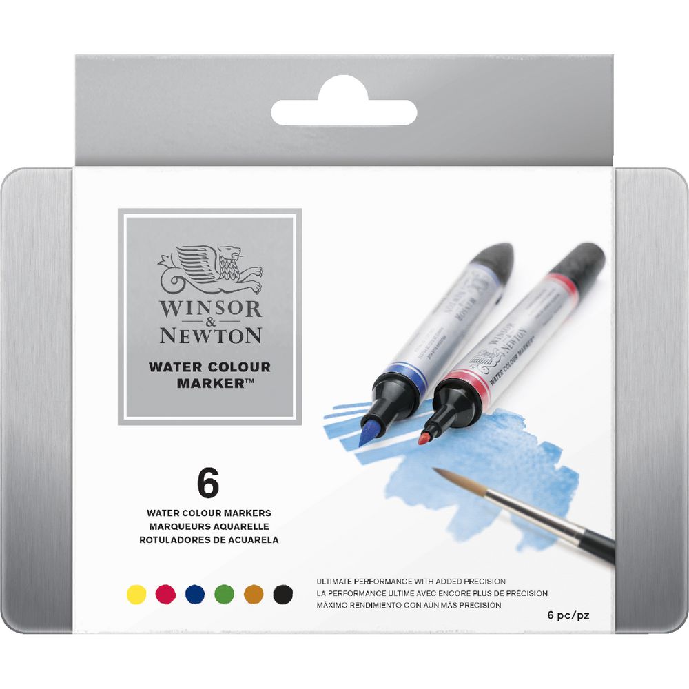 Winsor & Newton Watercolour Markers 6 Pack