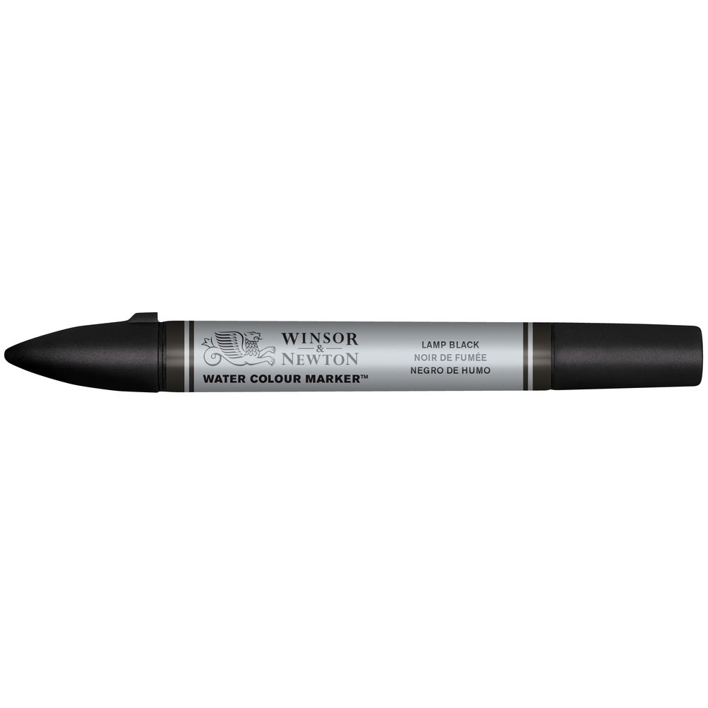Winsor & Newton Watercolour Marker Lamp Black S1