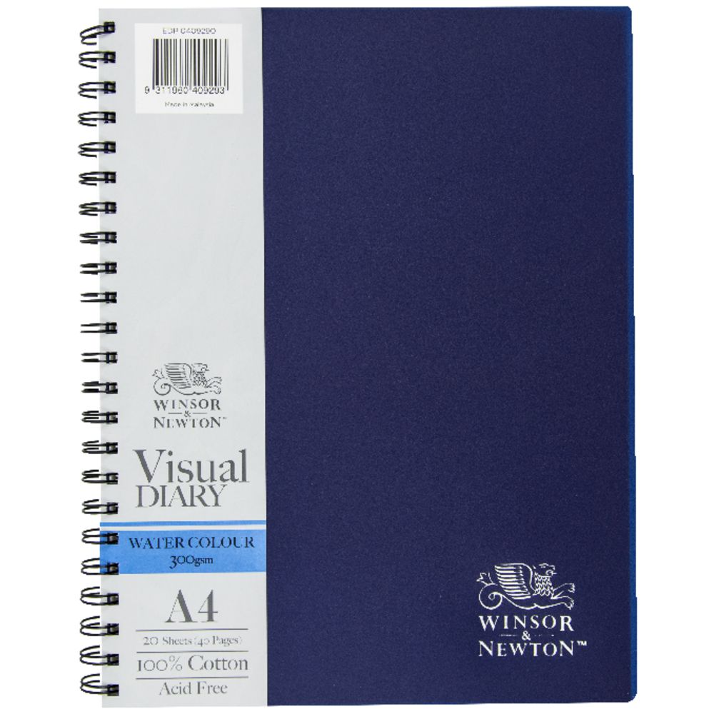 Winsor & Newton A4 Watercolour 300 gsm Visual Journal