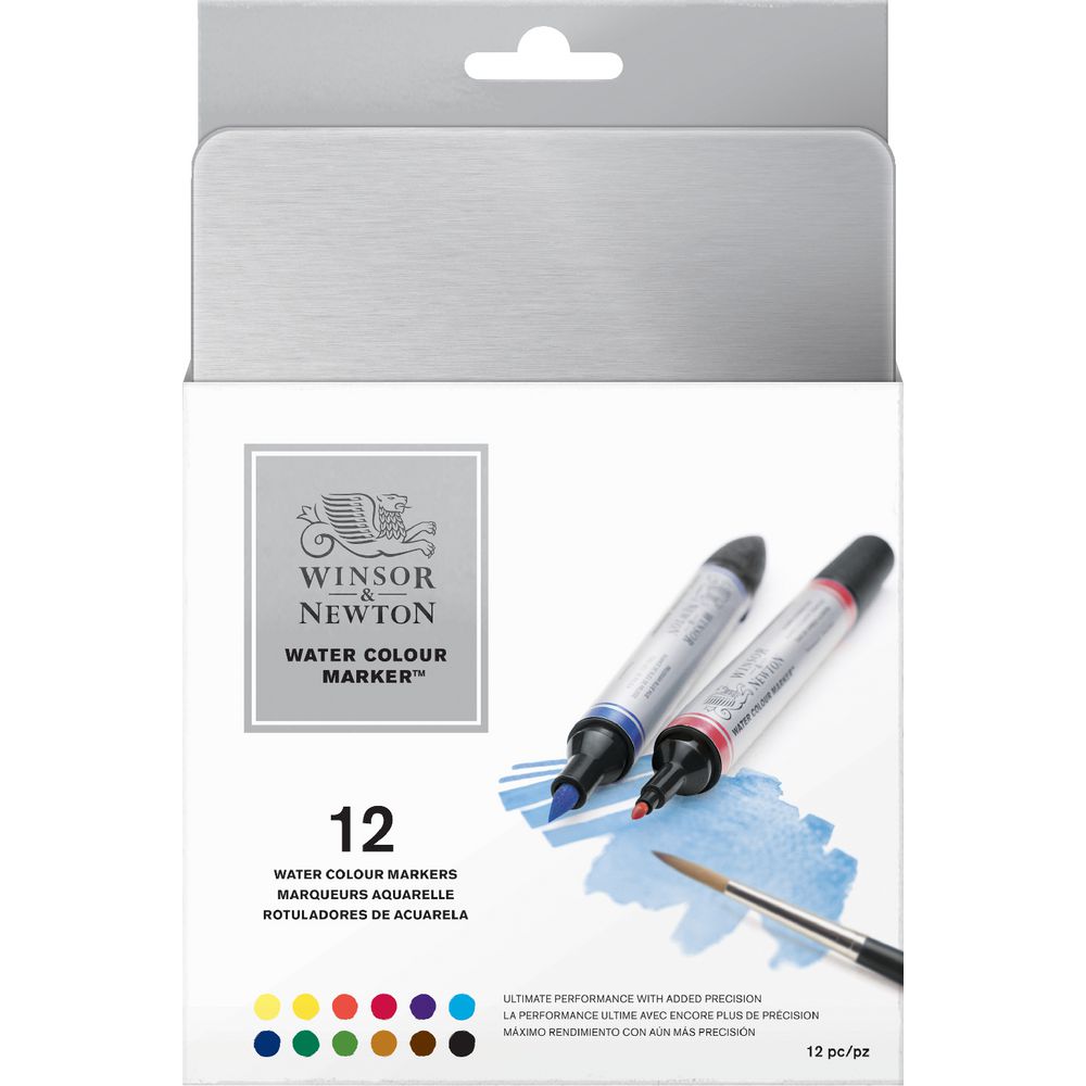 Winsor & Newton Watercolour Markers 12 Pack