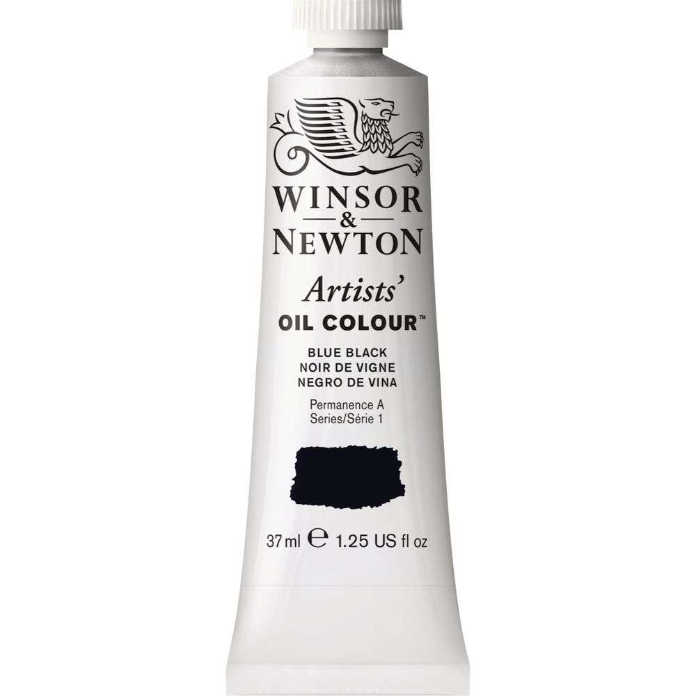 Winsor & Newton Artist Oil Colour 37mL Blue Black S1