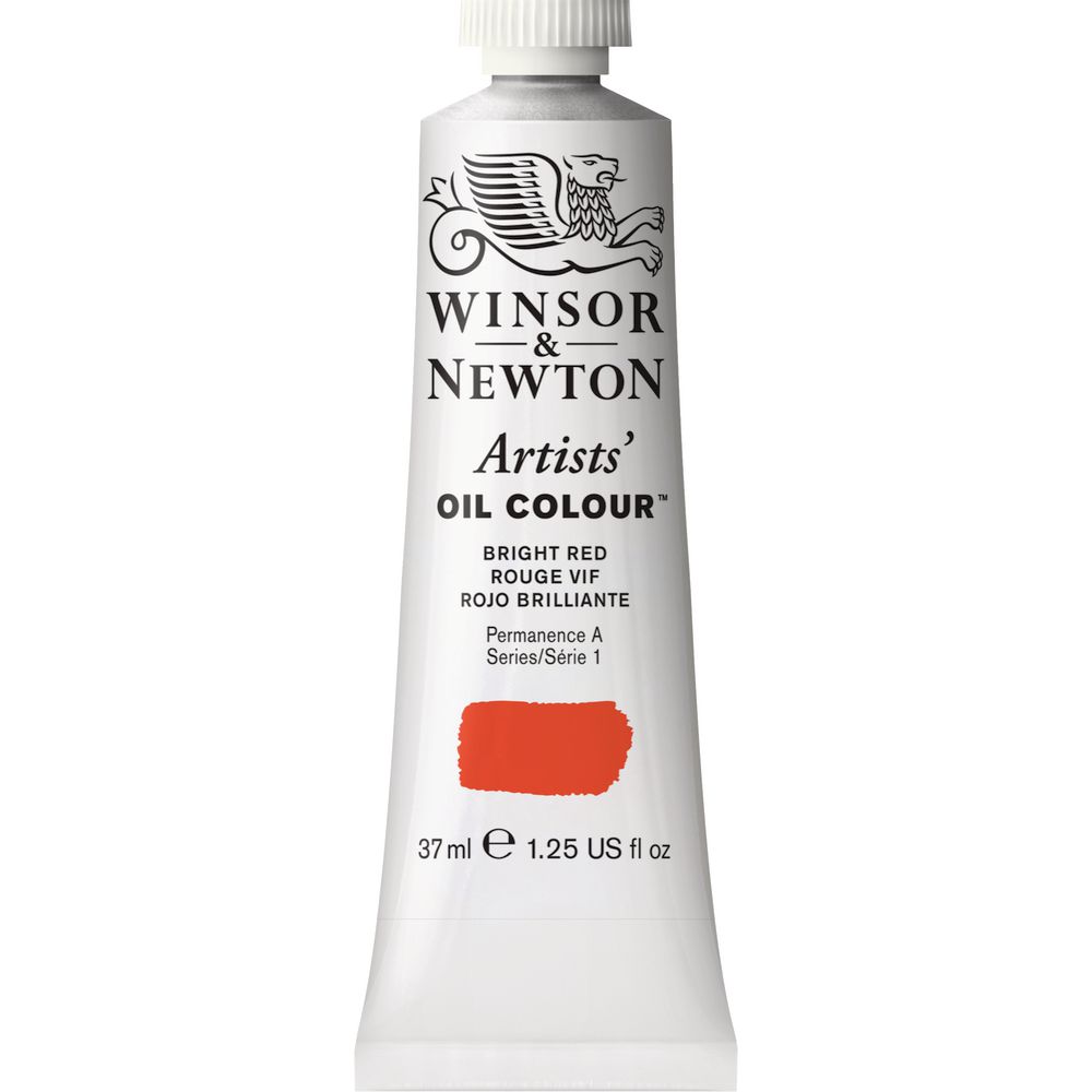Winsor & Newton Artist Oil Colour 37mL Bright Red S1