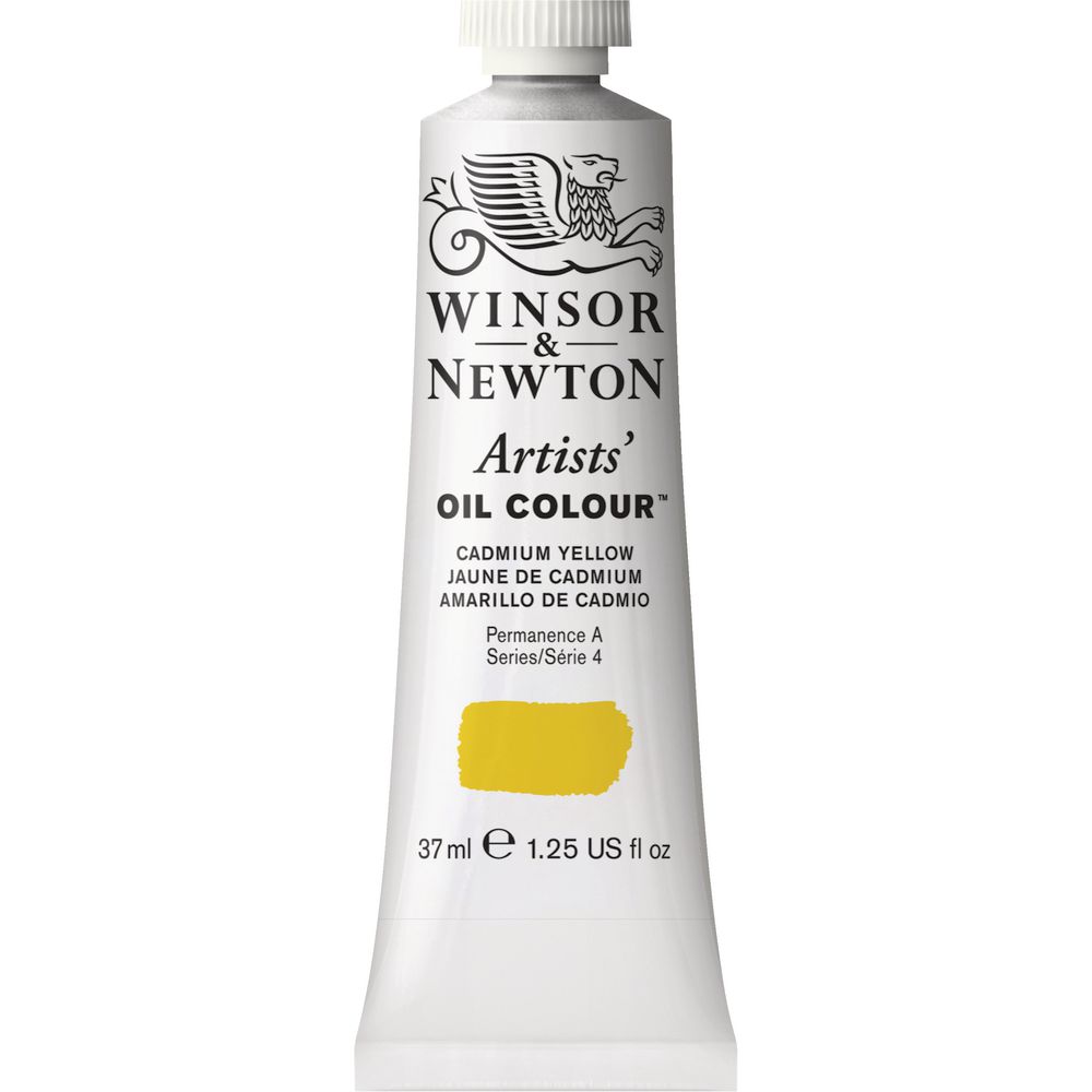 Winsor & Newton Artist Oil Colour 37mL Cadmium Yellow S5
