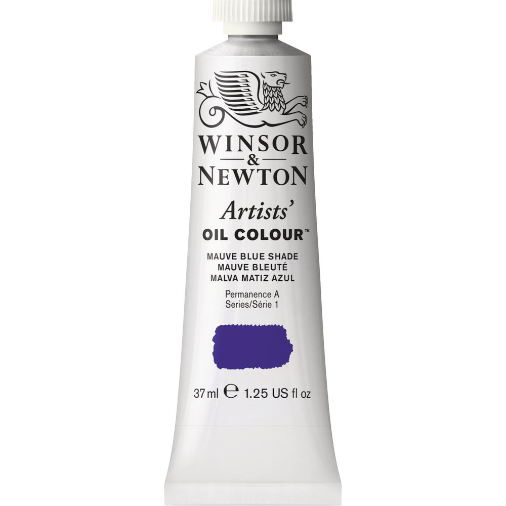 Winsor & Newton Artist Oil Colour 37mL Mauve Blue Shade S2