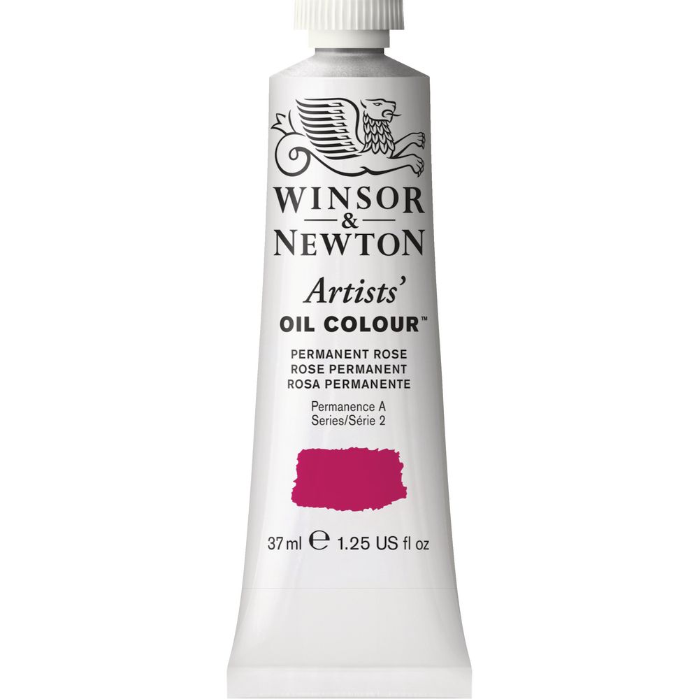 Winsor & Newton Artist Oil Colour 37mL Permanent Rose S3
