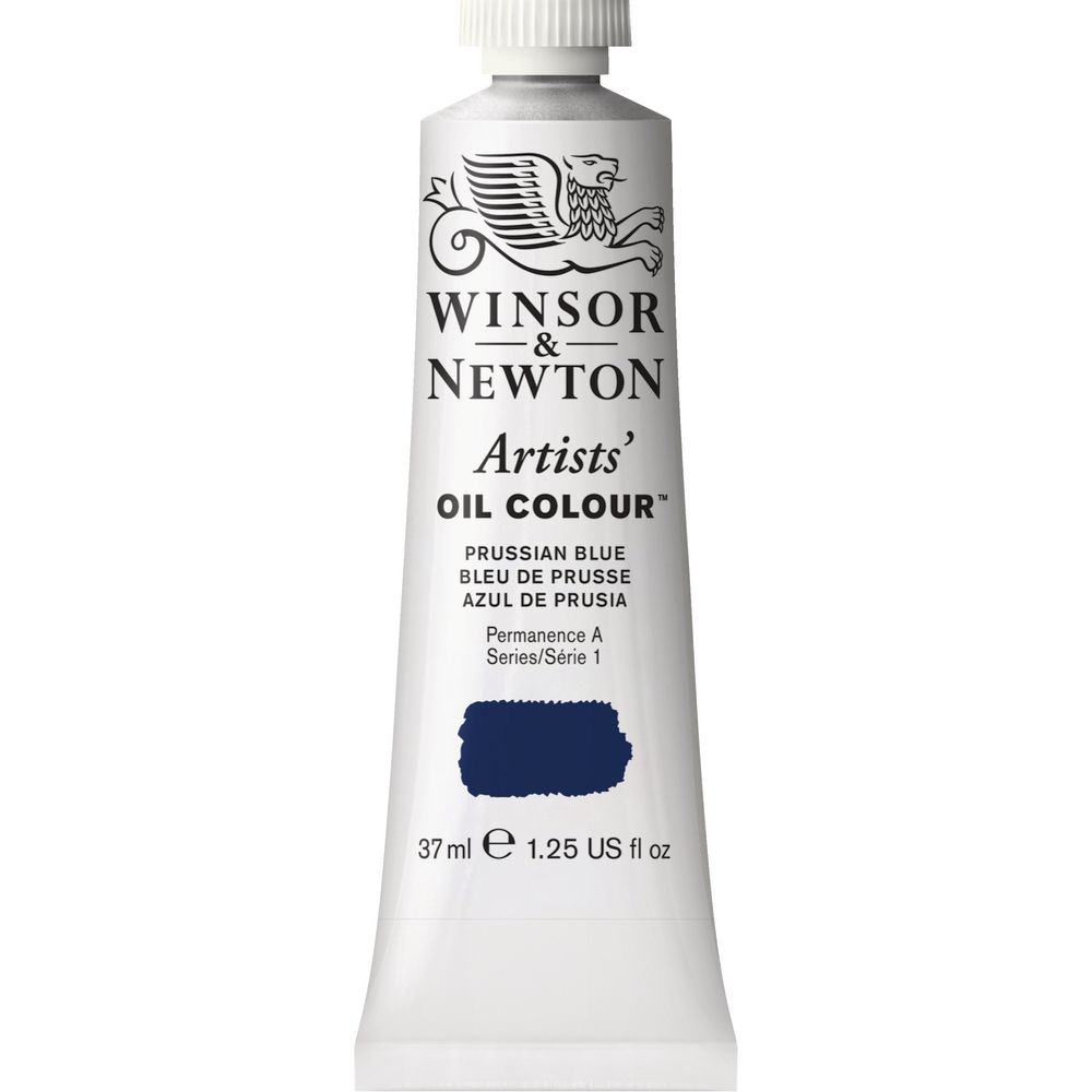 Winsor & Newton Artist Oil Colour 37mL Prussian Blue S1