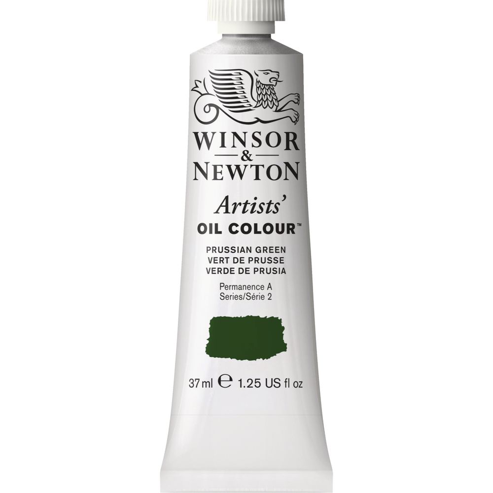Winsor & Newton Artist Oil Colour 37mL Prussian Green S2