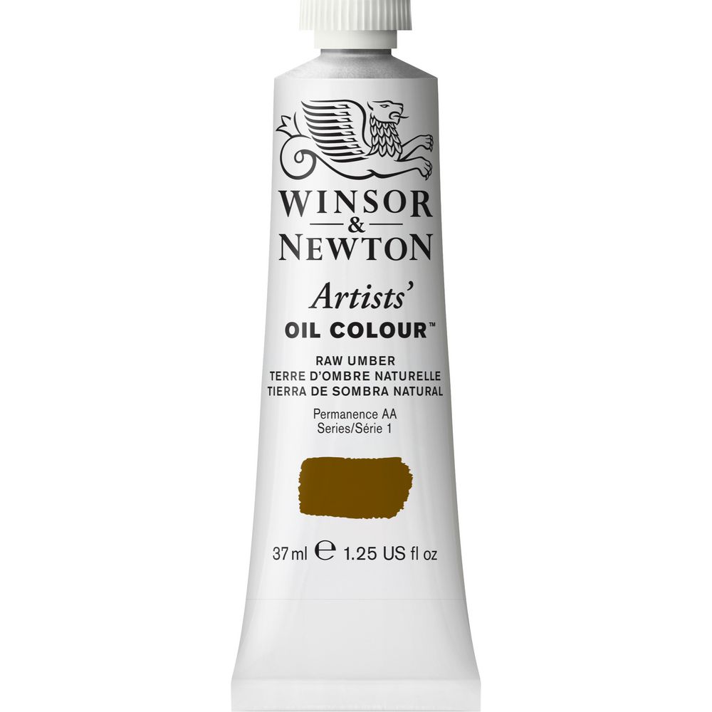 Winsor & Newton Artist Oil Colour 37mL Raw Umber S1