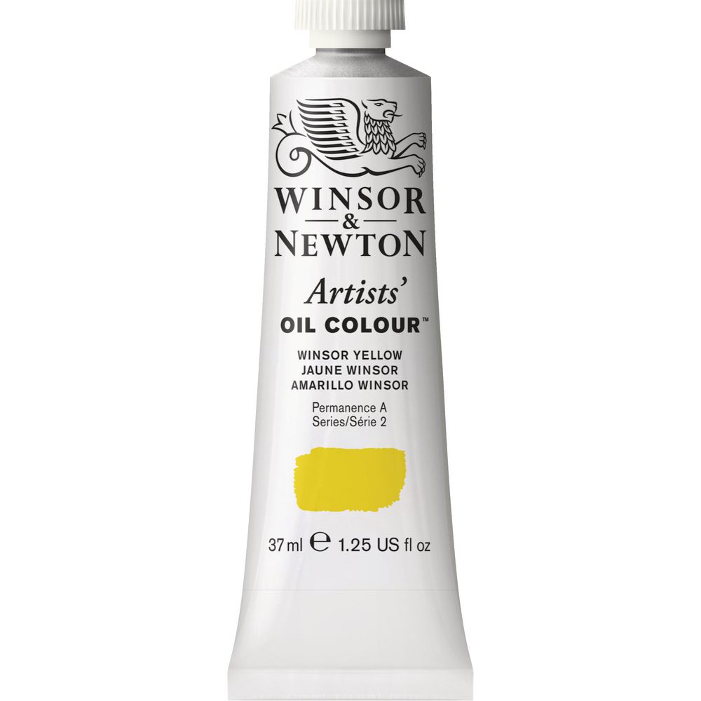 Winsor & Newton Artist Oil Colour 37mL Winsor Yellow S3