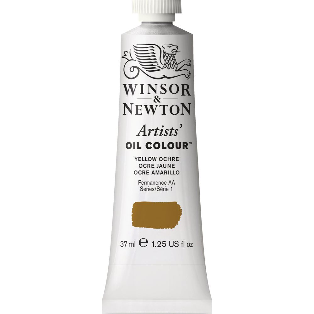 Winsor & Newton Artist Oil Colour 37mL Yellow Ochre S1
