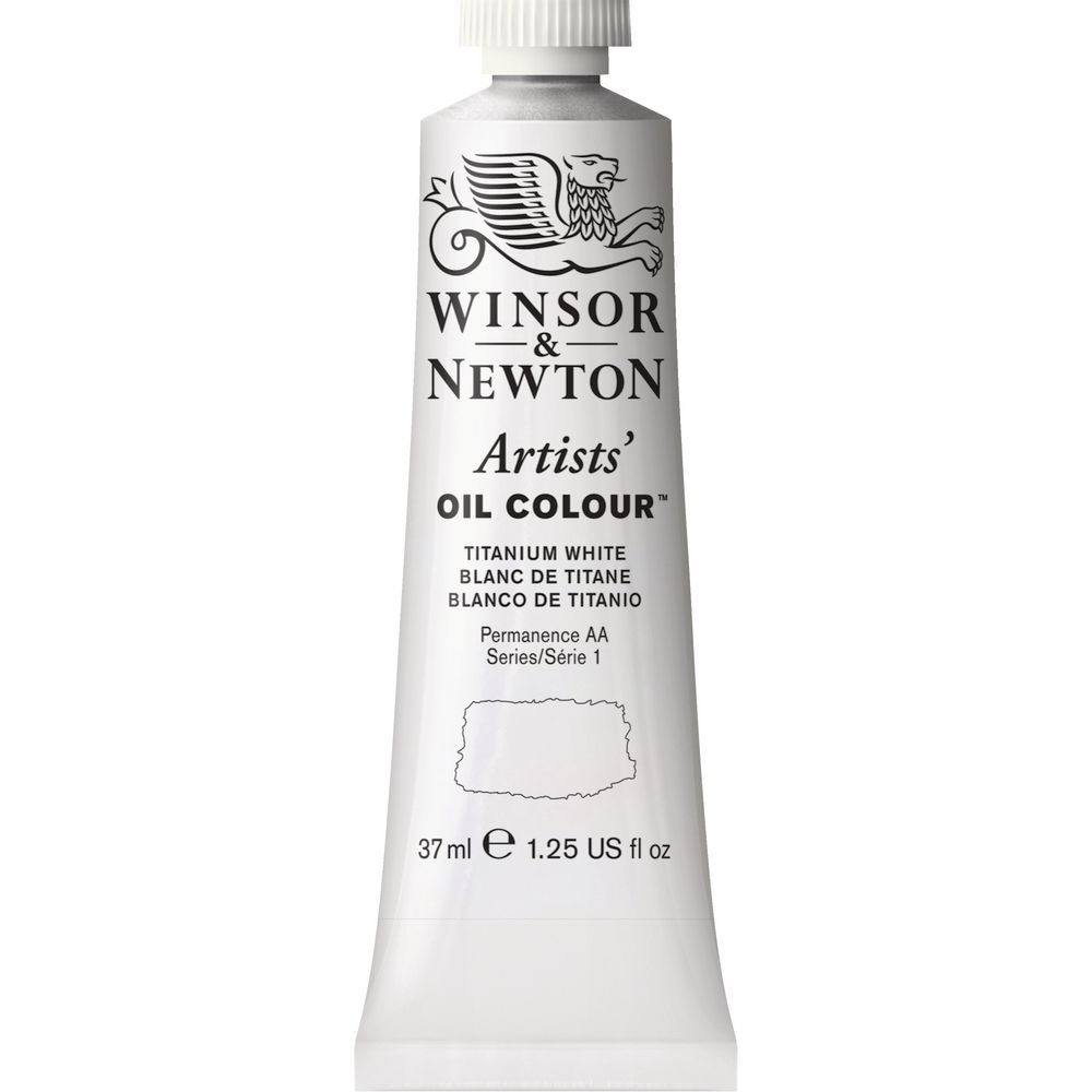 Winsor & Newton Artist Oil Colour 37mL Titanium White S1