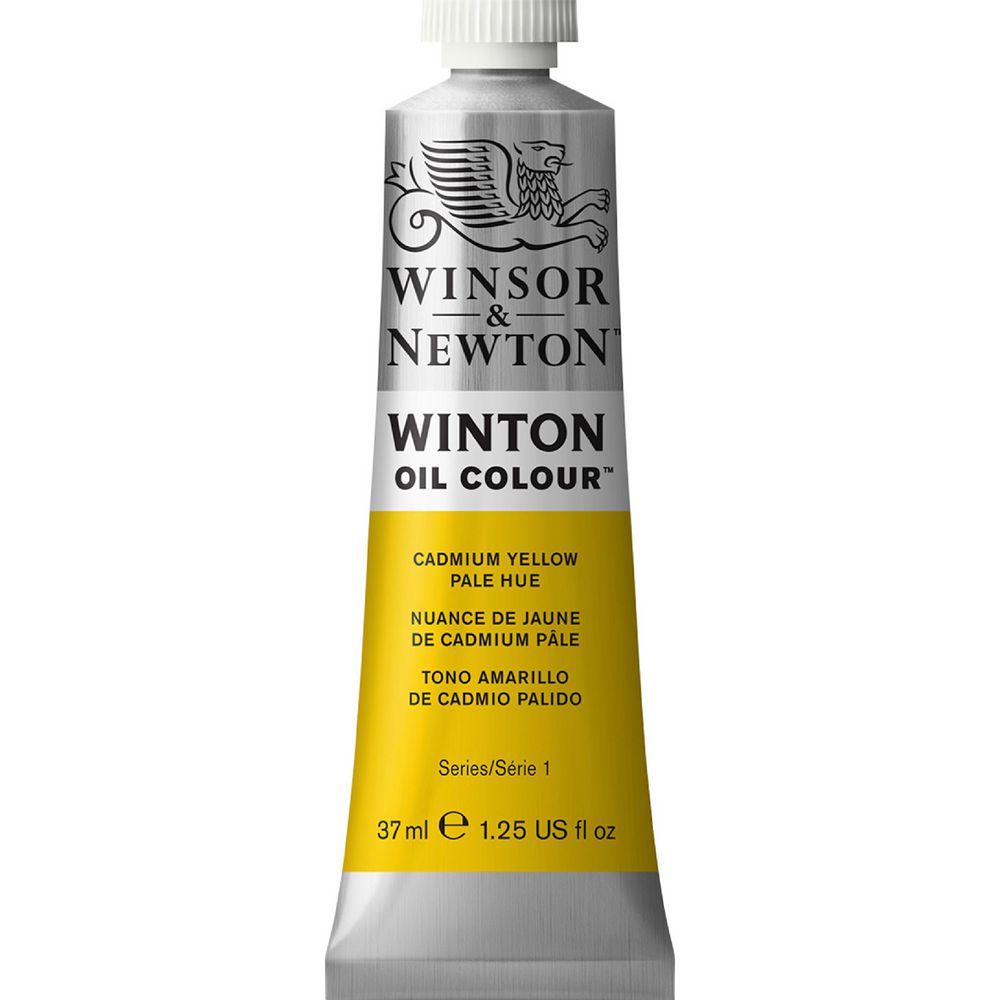 Winsor & Newton Winton Oil Colour 37mL Cadmium Yellow Pale