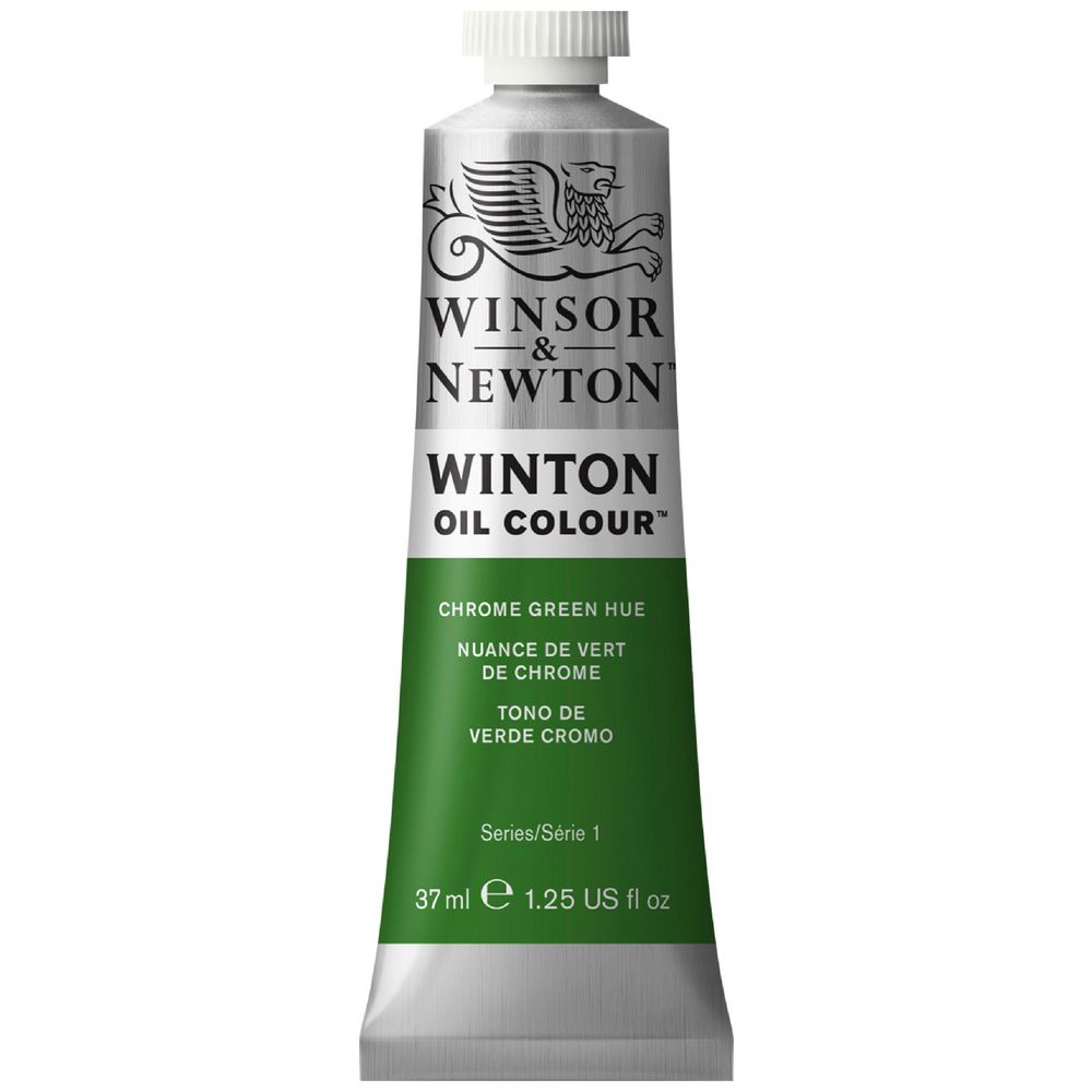 Winsor & Newton Winton Oil Colour 37mL Chrome Green Hue